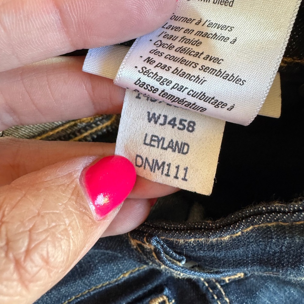 Paige manhattan bootcut jeans in leyland size 25 - Picture 4 of 6
